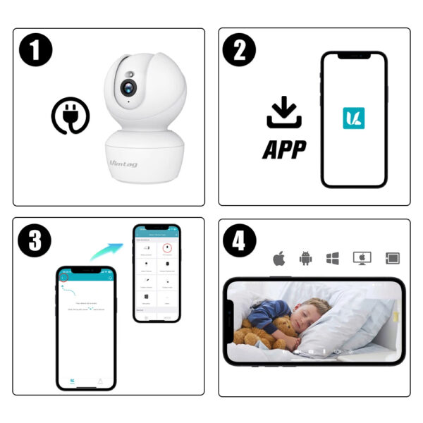 2.5K Smart Indoor Camera | Auto-Tracking | TheSecurityPlanet - Image 6