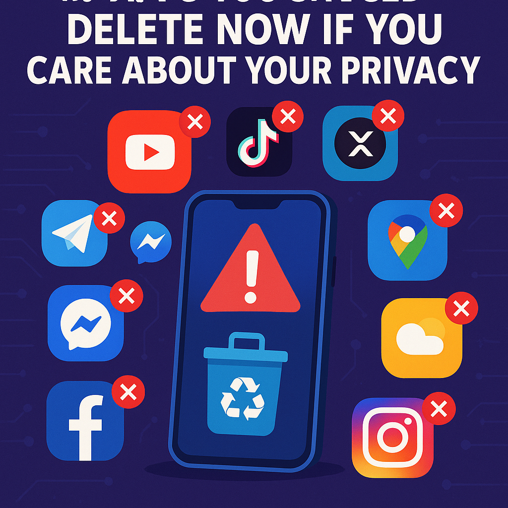 10 Apps You Should Delete Now If You Care About Your Privacy